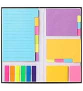 Mr. Pen- Sticky Notes Set, 410 Pack, Ruled, Dotted & Blank Notes | with 150 Index Tabs, Divider S...