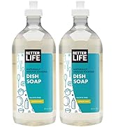 Better Life Dish Soap - Liquid Dishwashing Soap with Vitamin E and Aloe for Home & Kitchen Sink -...