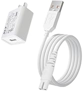 USB Charging Cable for Water Flossers, Portable Cordless Oral Irrigator Replacement Charger for N...