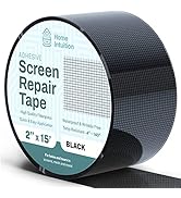 Home Intuition Screen Repair Tape - Fiberglass Screen Mesh for Window Screen and Door Repair - Fl...