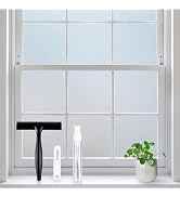 rabbitgoo Frosted Glass Window Privacy Film, No Glue, Anti-Glare Heat Blocking, Easy to Install, ...