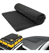yorpyep Car Roof Anti-slip Mat, Roof Rack Cargo Anti-scratch Protective Mat, Foldable and Cuttabl...
