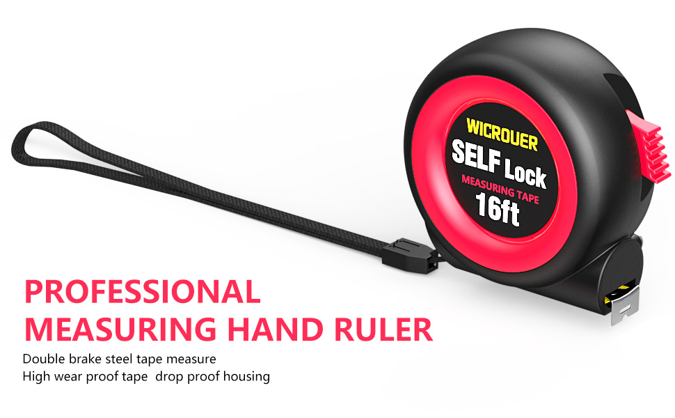WICROUER Self Lock Tape Measures