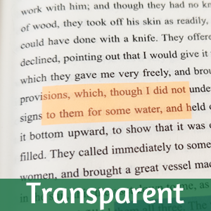 transparent