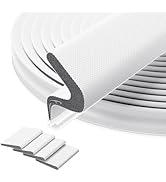 Pluden 26FT Kerf Door Weather Stripping Door Seal Strip for Door Frame Soundproofing Exterior Doo...