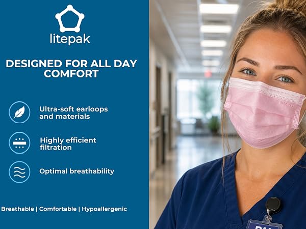 Designed for all day comfort