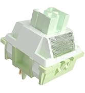 Fejwlvs ZhouWang Lemon Tea Keyboard Switch,with Dustproof Stem,5-Pin Pre-Lubricated Tactile Switc...