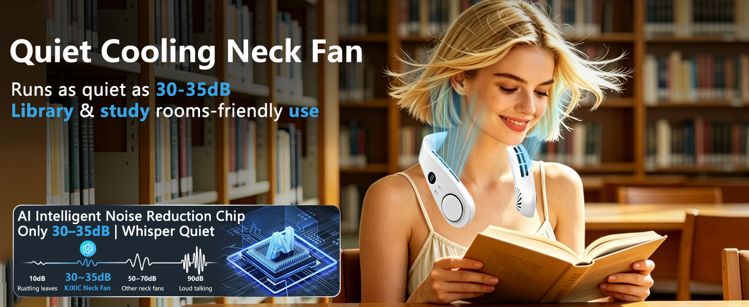 Neck Fans that Blow Cold Air