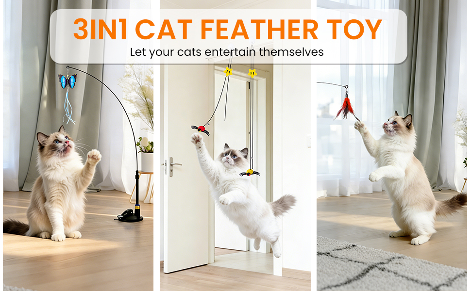 suction cup toy,hanging cat toy,cat wand toy