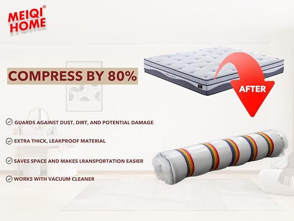 MEIQIHOME Twin/Twin-XL Mattress Vacuum Bags