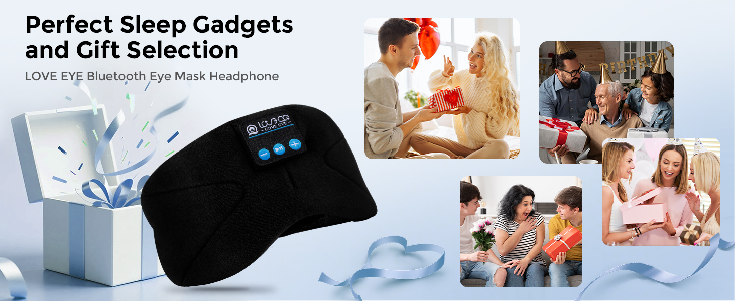 sleep mask with headphones
