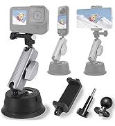 FitStill Compatible for Suction Cup Mount Go Pro Hero 13 12 11 10 9 8 7 6 5 Max Mini Session DJI ...