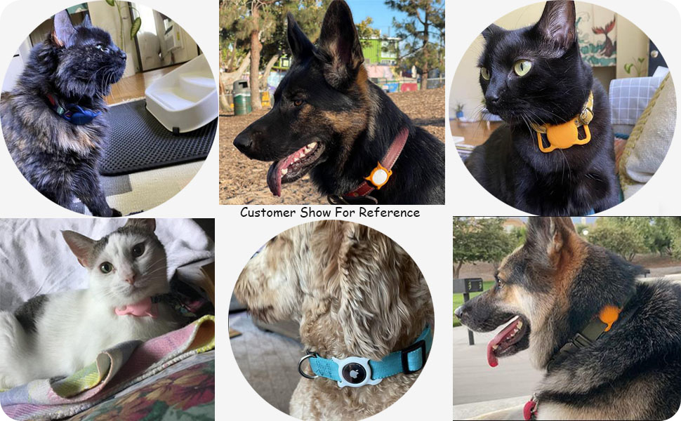 airtag holder for dog cat collars