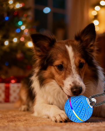 smart dog ball with lights