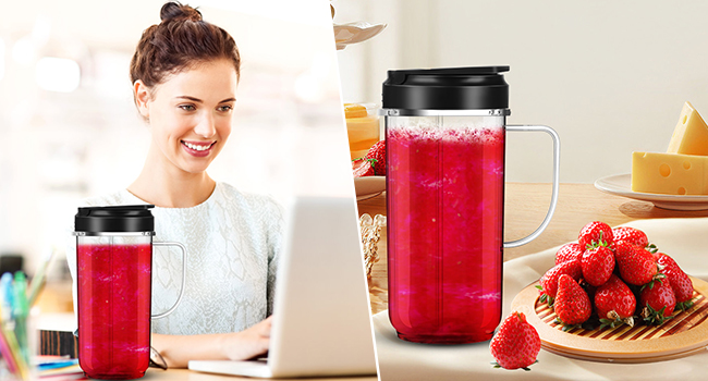 2 Pack Magic Bullet Blender Cups