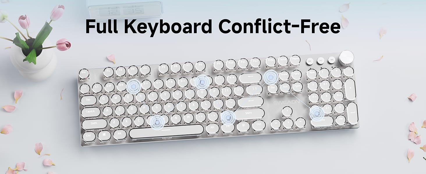 bluetooth keyboard gaming rainbow light up keyboard gaming keyboard mechanical