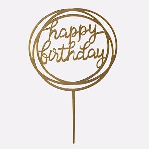 Happy birthday decoration