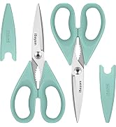 Kitchen Shears, iBayam Kitchen Scissors Heavy Duty Meat Scissors Poultry Shears, Dishwasher Safe ...