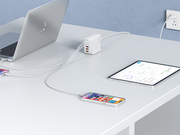 usb and usb c charging station
