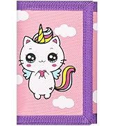 Lamiza RFID Kids Wallet for Girls Boys, Little Girls Wallet for Kids with Magic Sticker, Toddler ...