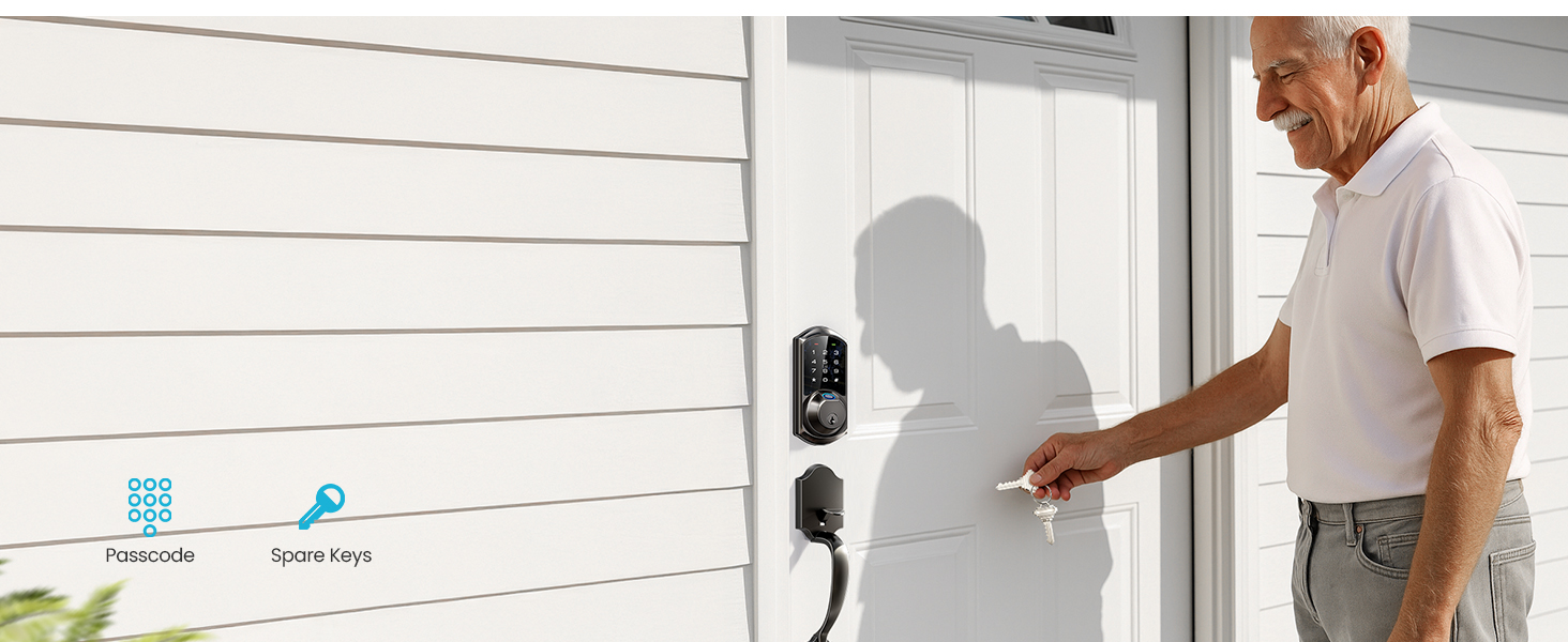 smart door lock for front door