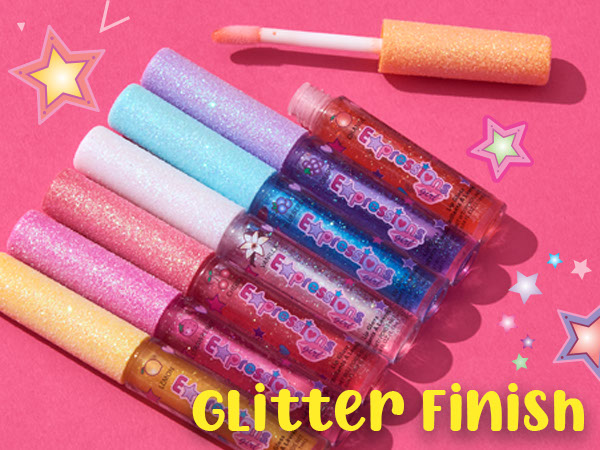 glitter lip gloss set