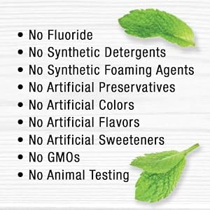 No fluoride