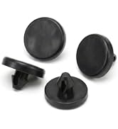 Yiwview Brake Pedal Stop Pad, 4PCS Nylon Rubber Brake Light Switch Stopper, Replacement for EPC F...