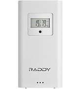 Raddy R4 Indoor Outdoor Wireless Remote Sensor, for WF-80C Home Weather Station
