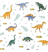 CRE8TIVE Cute Dinosaur Peel and Stick Wallpaper for Kids 12