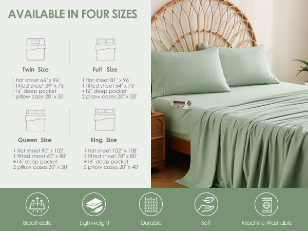 Sateen Cotton Sheet Set
