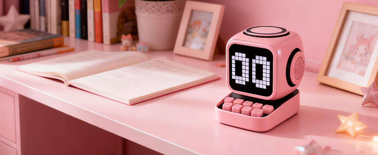 Pink Bluetooth Speaker