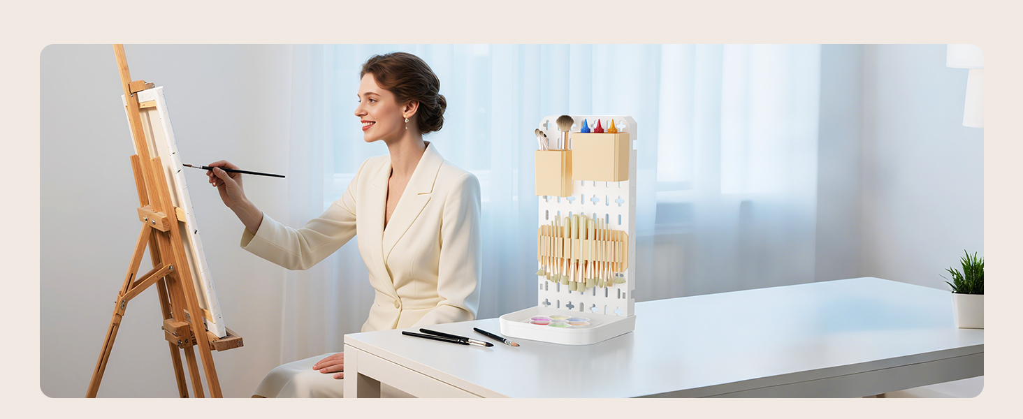 paint brush drying rack for artist