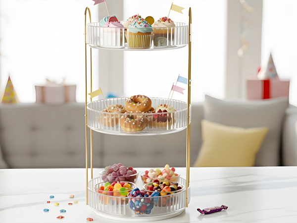 360° Rotating Makeup Organizer