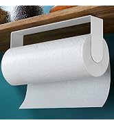 ZUNTO Paper Towel Holder Under Cabinet - Paper Towel Rack for Kitchen, Adhesive Paper Towel Holde...