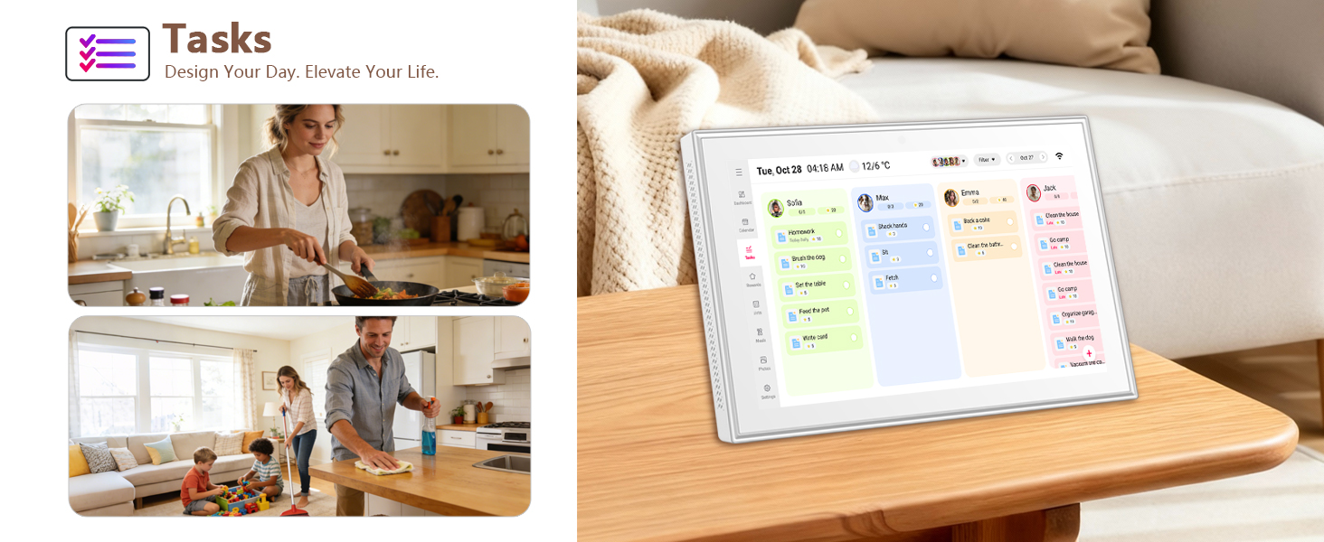 10.1“ Digital Calendar