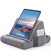 CreaDream Tablet Pillow Stand, Soft Pillow Pad for Lap, Tablet Holder Dock for Bed with 3 Viewing...