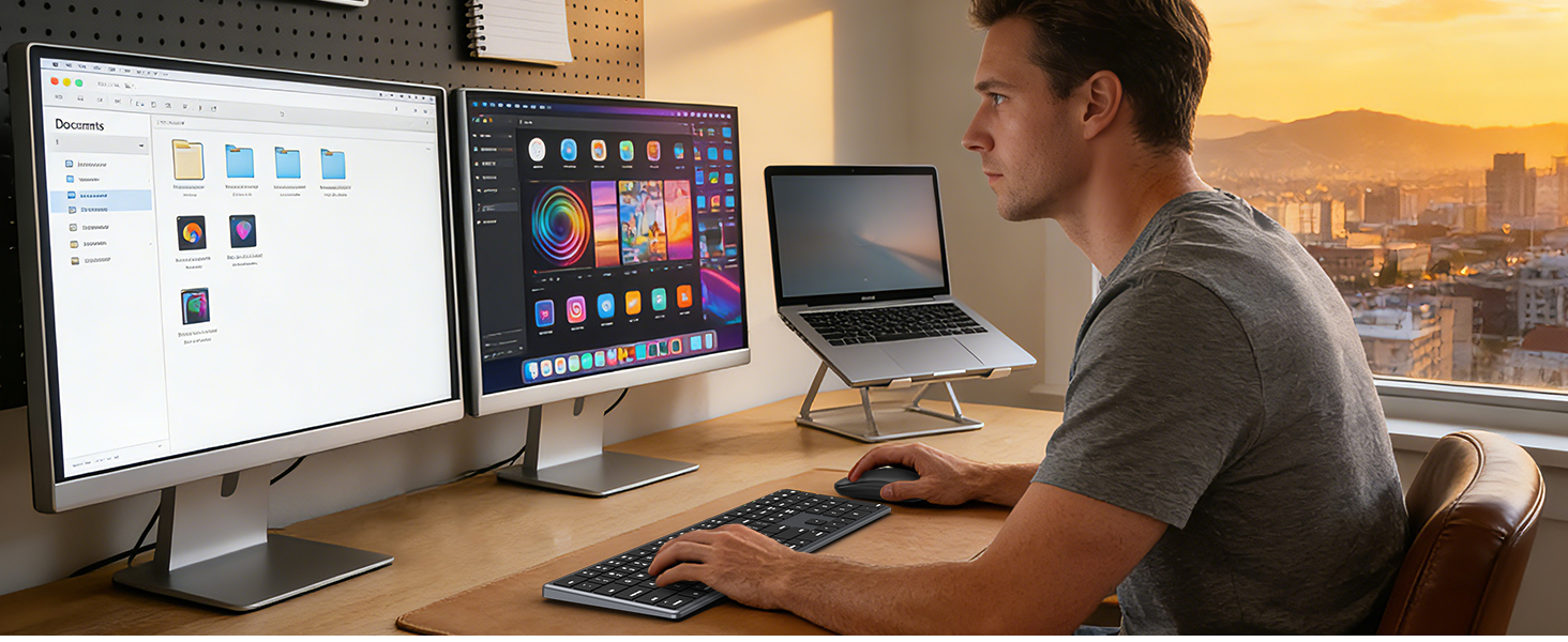 Mac wireless keyboard and mouse for home/office