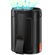 2024 AI Portable Fan Rechargeable, 4 Speeds 6600RPM Strong Airflow, Personal Waist Fan with up to...