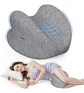 ComfyInLove Knee Pillow for Side Sleepers, High-Density Memory Foam Leg Pillow for Side Sleeping,...