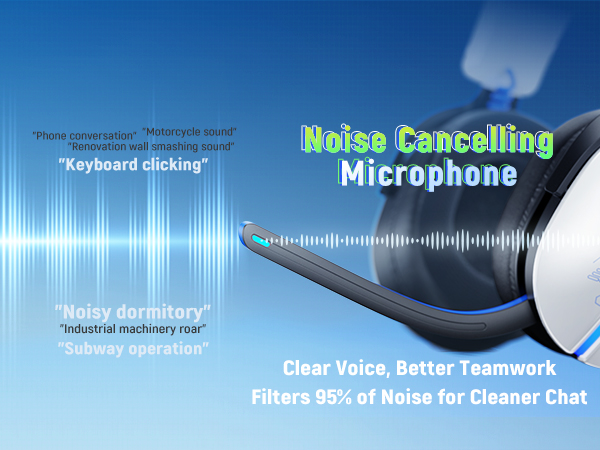 All Games: Universal Wireless Gaming Headset for PS5, PS4, PC, Switch, Tablet | 40H Endurance