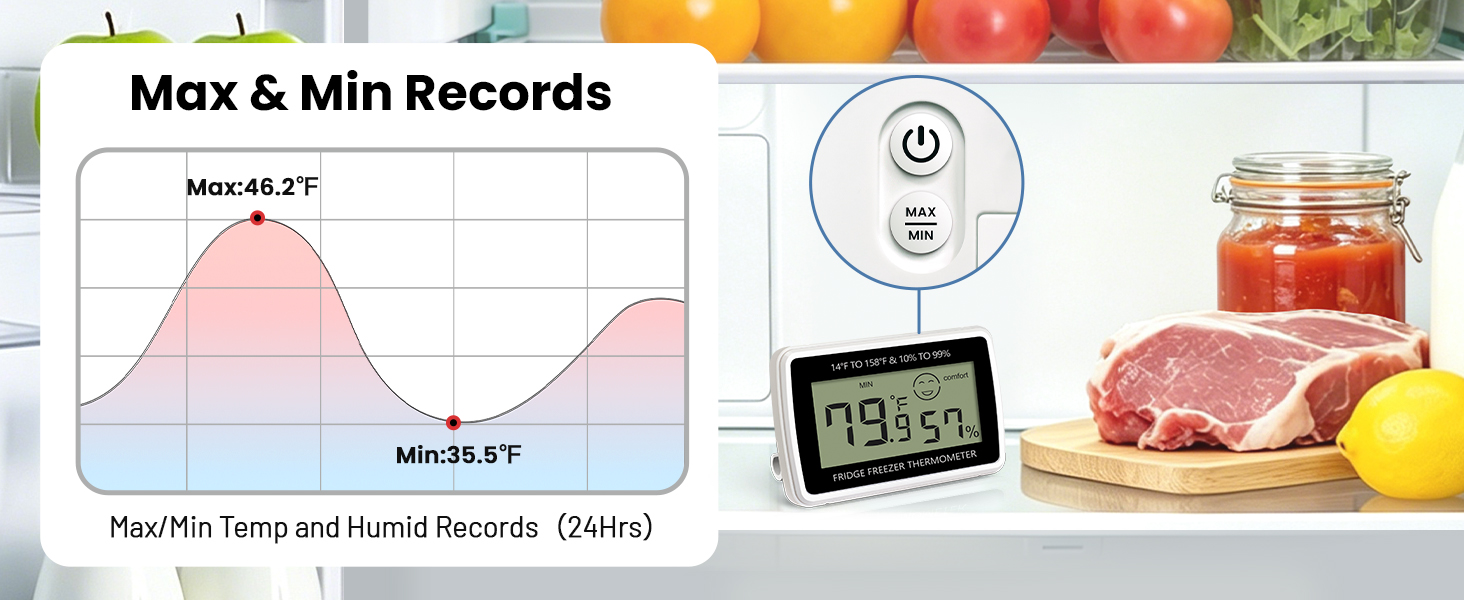 fridge thermometer