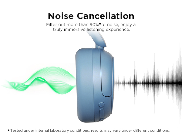 TALIX noise cancelling headphones