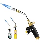 KOMAN Propane Torch Head,High Intensity Trigger Start Map Gas Torch Kit with Self Ignition,Weldin...