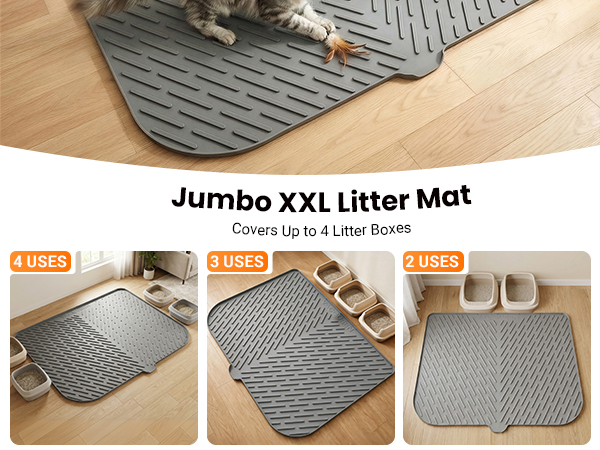 Extra Large Cat Litter Mat