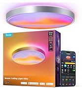 Govee Ceiling Light Ultra 21 Inch, 5000LM Smart Flush Mount Ceiling Light Fixture, Compatible wit...