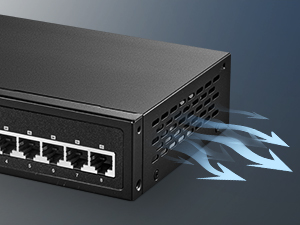 10 port gigabit poe switch