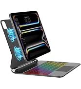 For iPad Air 11 Inch Case with Keyboard (M4 2026/M3 2025/M2 2024) & iPad Pro 11 Inch Case/Air 10....