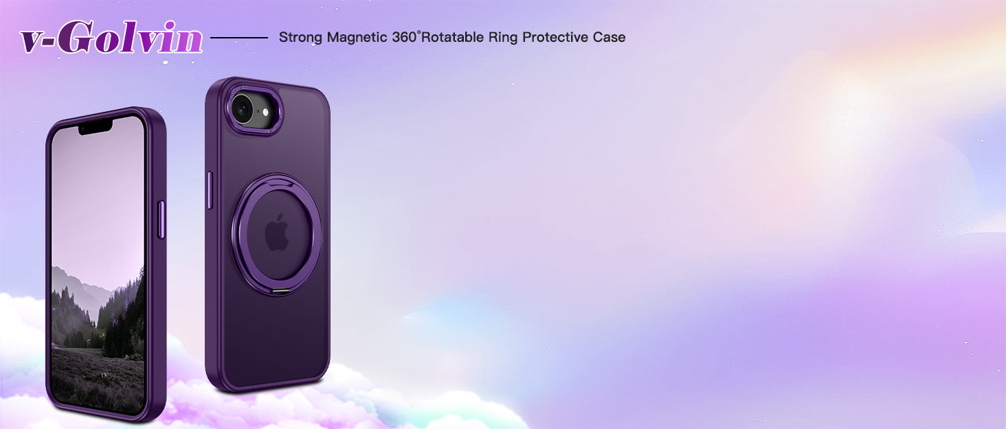 Strong Magnetic for iPhone 16e Case 2025 with Stand