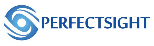 Perfectsight brand logo of eye cares screen protector for iPhone XS X 10